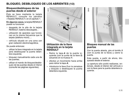 2015-2016 Renault Mégane Owner's Manual | Spanish