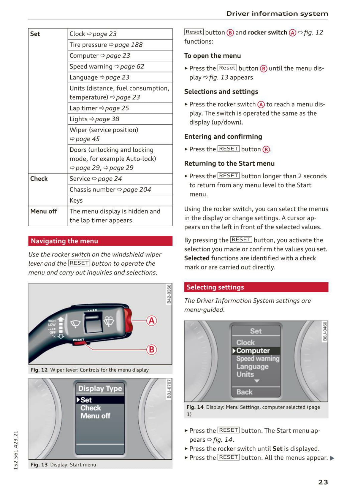 2012-2015 Audi R8 Bedienungsanleitung | Englisch