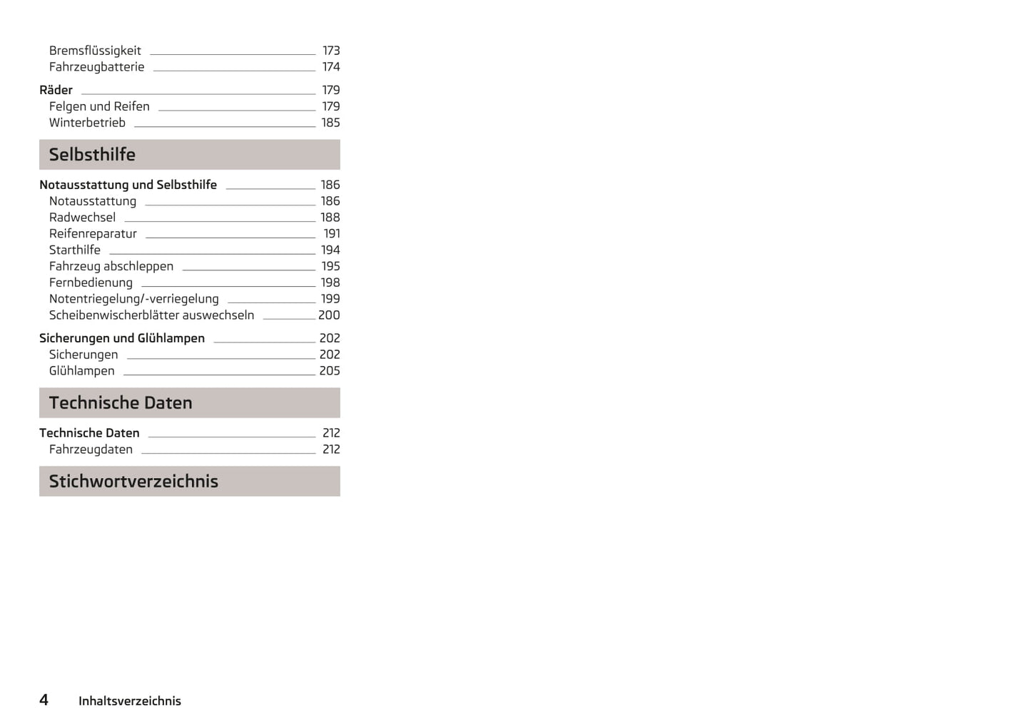 2017-2018 Skoda Rapid Owner's Manual | German