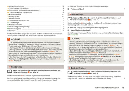 2017-2018 Skoda Rapid Owner's Manual | German