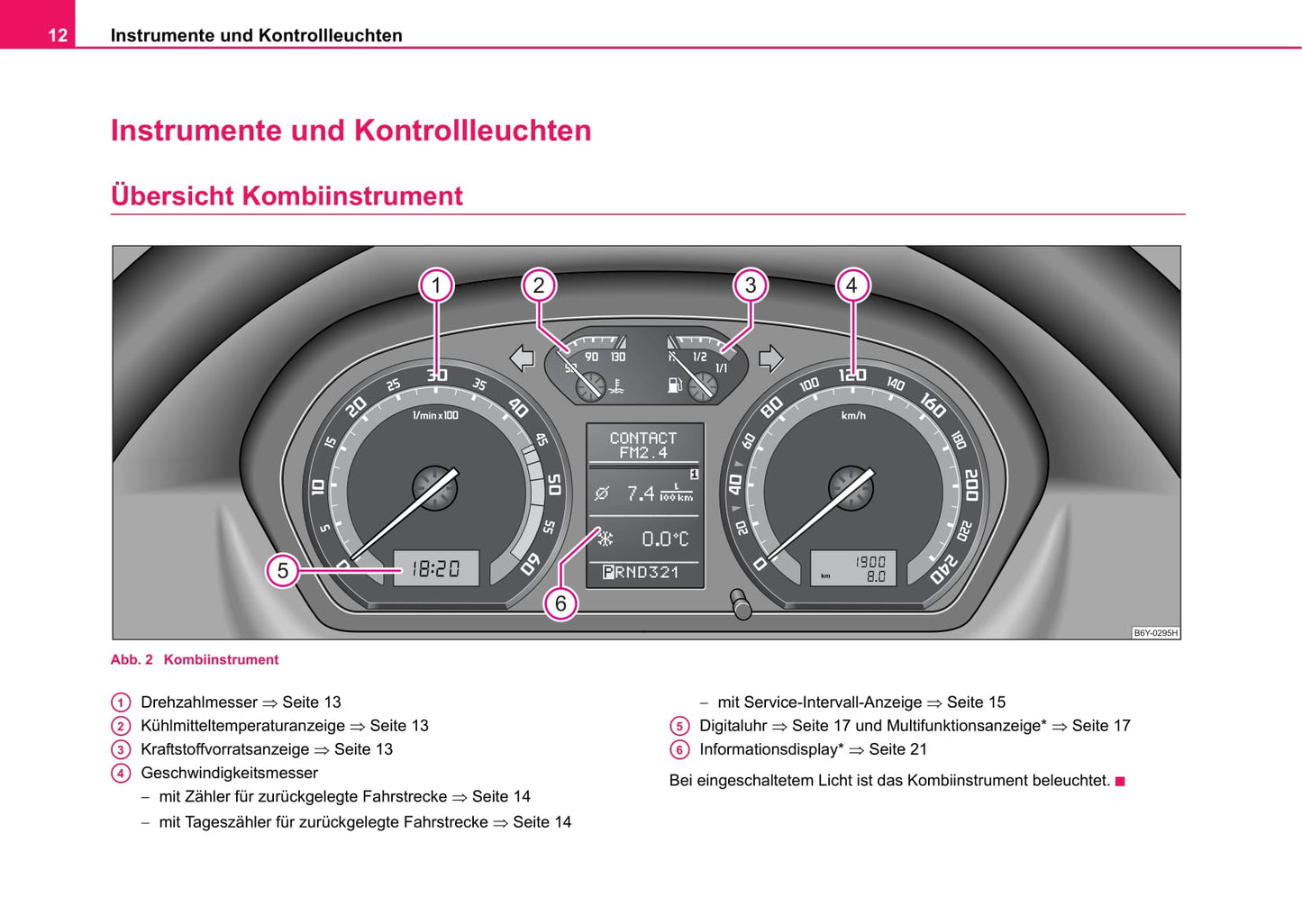 2004-2005 Skoda Fabia Owner's Manual | German