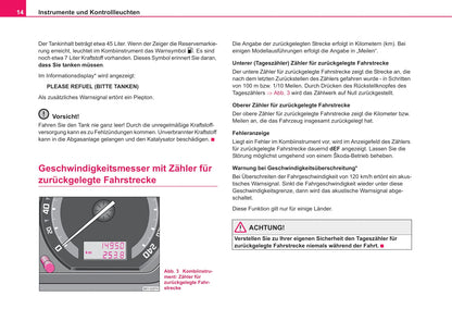 2004-2005 Skoda Fabia Owner's Manual | German