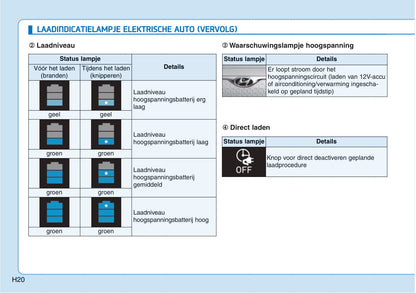 2018-2019 Hyundai Kona Electric Gebruikershandleiding | Nederlands