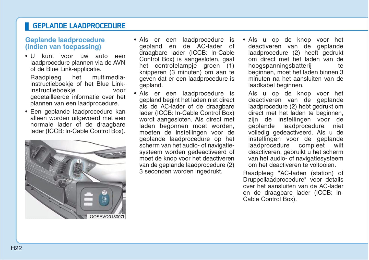 2018-2019 Hyundai Kona Electric Gebruikershandleiding | Nederlands