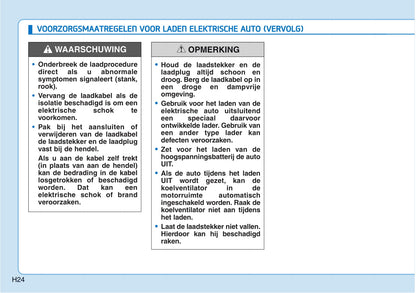 2018-2019 Hyundai Kona Electric Gebruikershandleiding | Nederlands