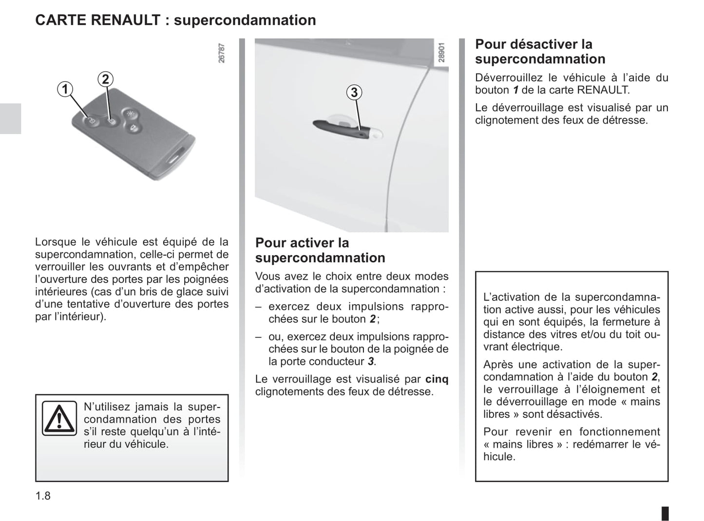 2015-2016 Renault Scénic/Grand Scénic Owner's Manual | French