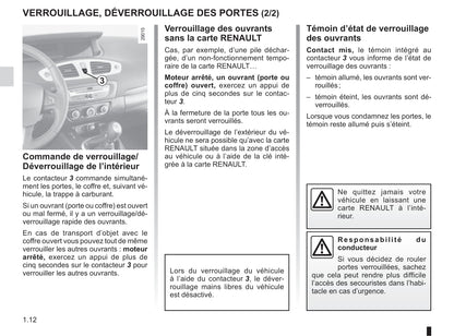 2015-2016 Renault Scénic/Grand Scénic Owner's Manual | French