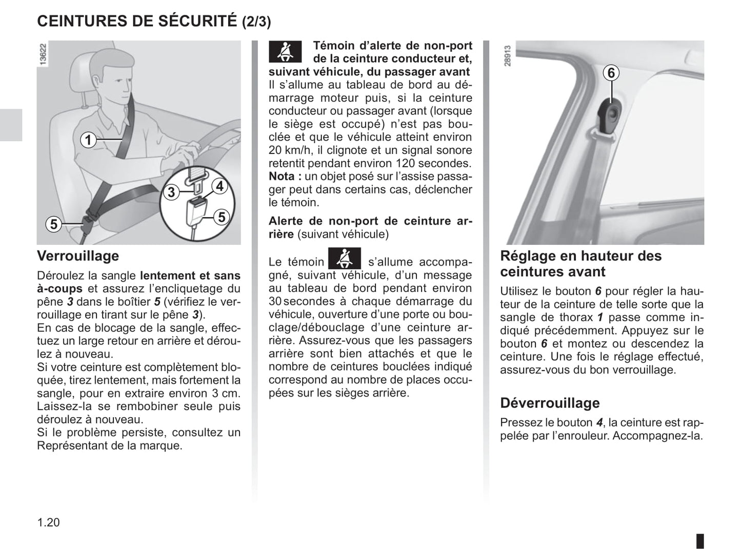 2015-2016 Renault Scénic/Grand Scénic Owner's Manual | French