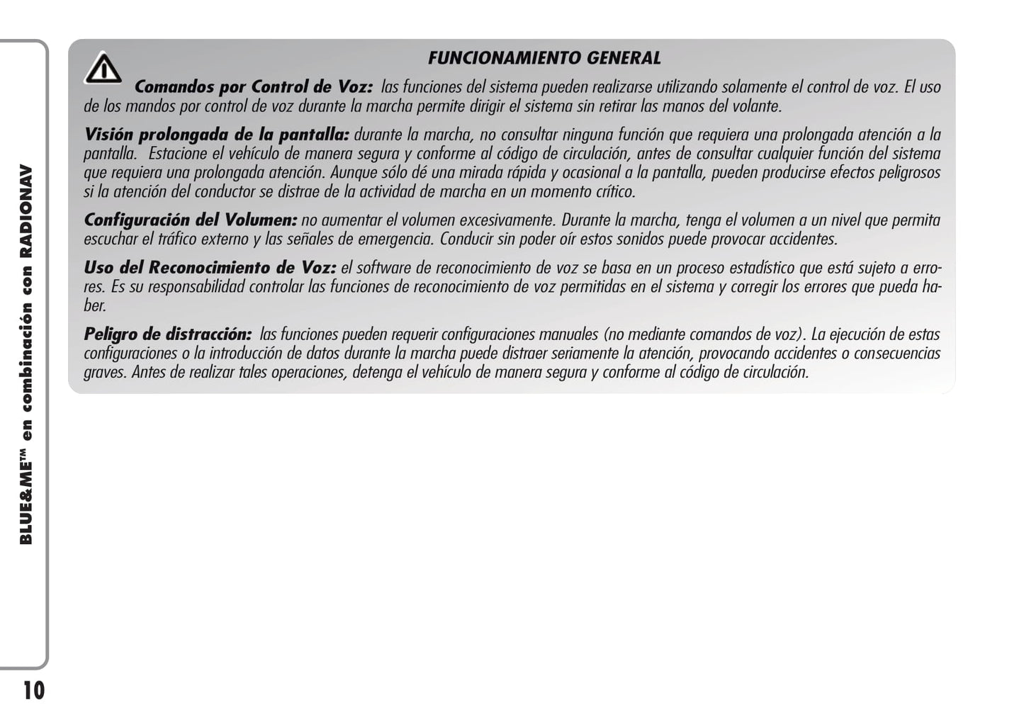 Alfa Romeo Sistema De Navegación por Radio Instrucciones 2007 - 2011