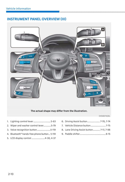 2021 Genesis G70 Owner's Manual | English