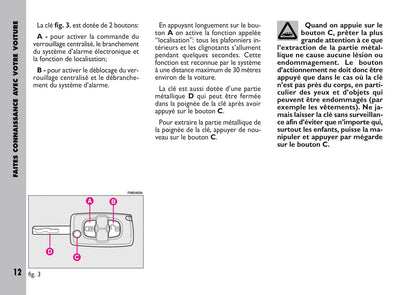 2009-2010 Fiat Ulysse Owner's Manual | French