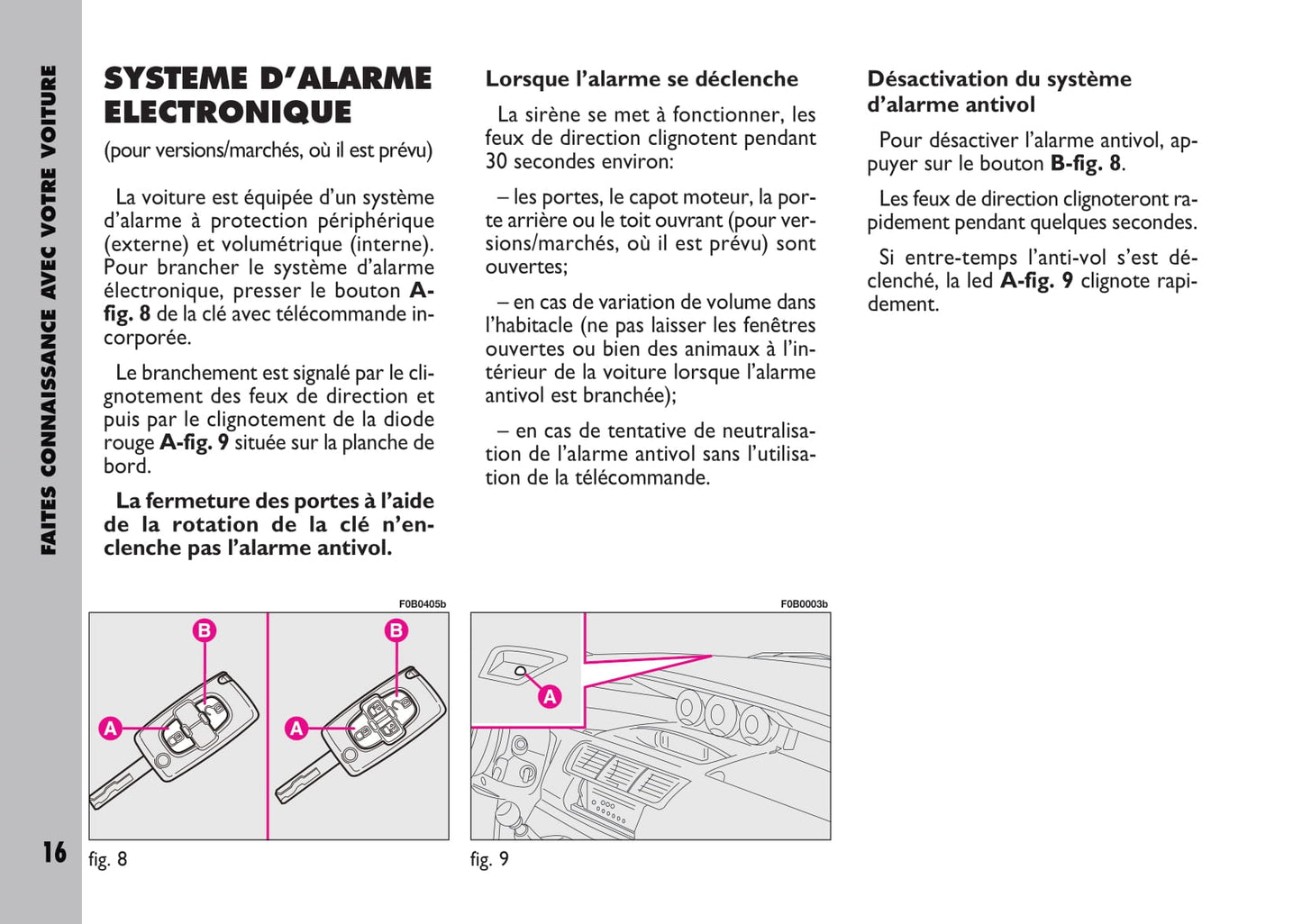 2009-2010 Fiat Ulysse Owner's Manual | French