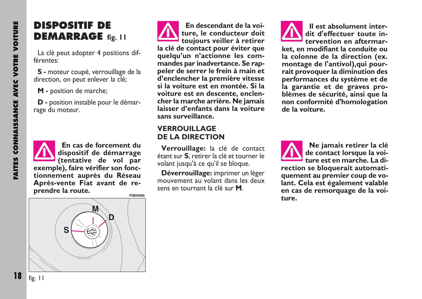 2009-2010 Fiat Ulysse Owner's Manual | French