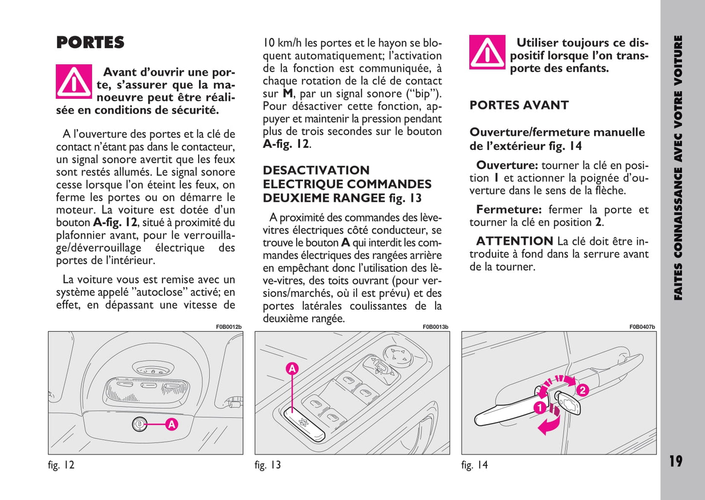 2009-2010 Fiat Ulysse Owner's Manual | French