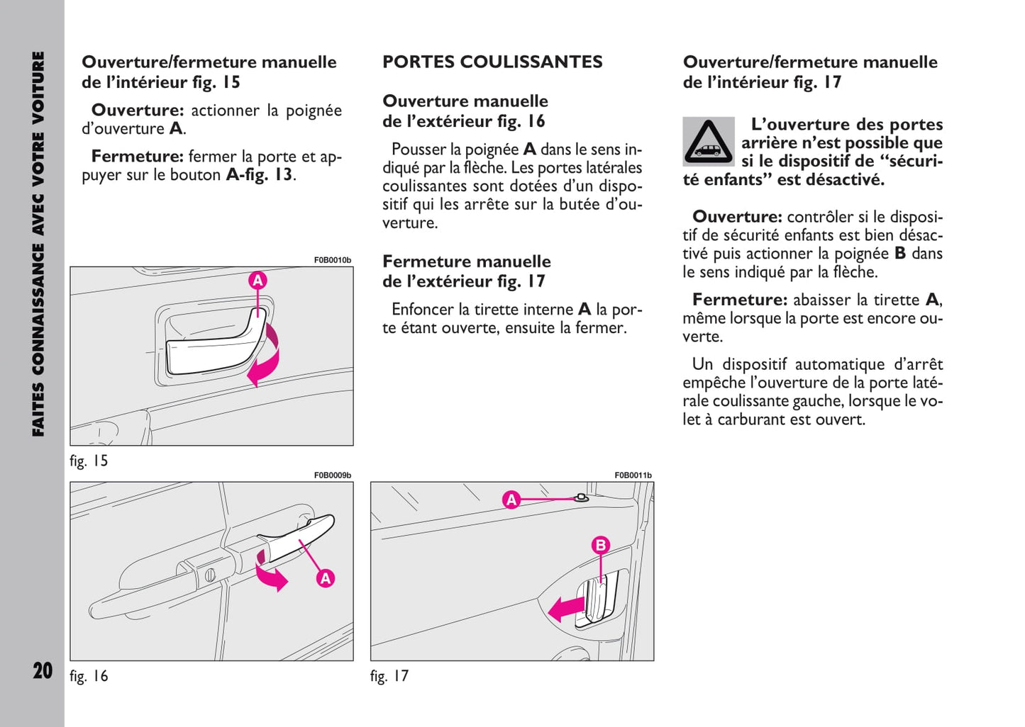 2009-2010 Fiat Ulysse Owner's Manual | French