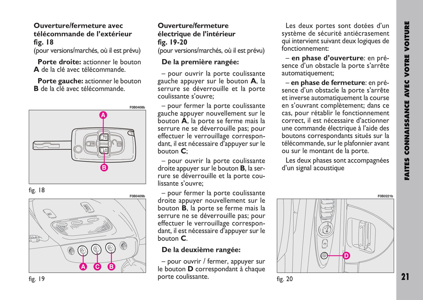 2009-2010 Fiat Ulysse Owner's Manual | French