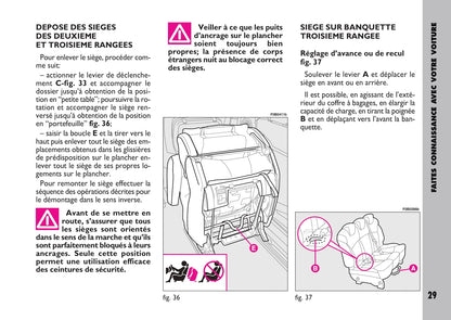 2009-2010 Fiat Ulysse Owner's Manual | French