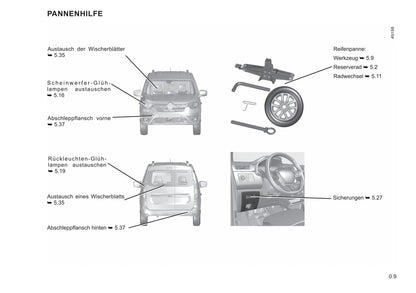 2022-2023 Renault Express Manuel du propriétaire | Allemand