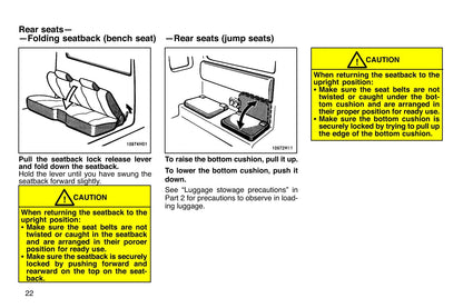 1997 Toyota Tacoma Gebruikershandleiding | Engels