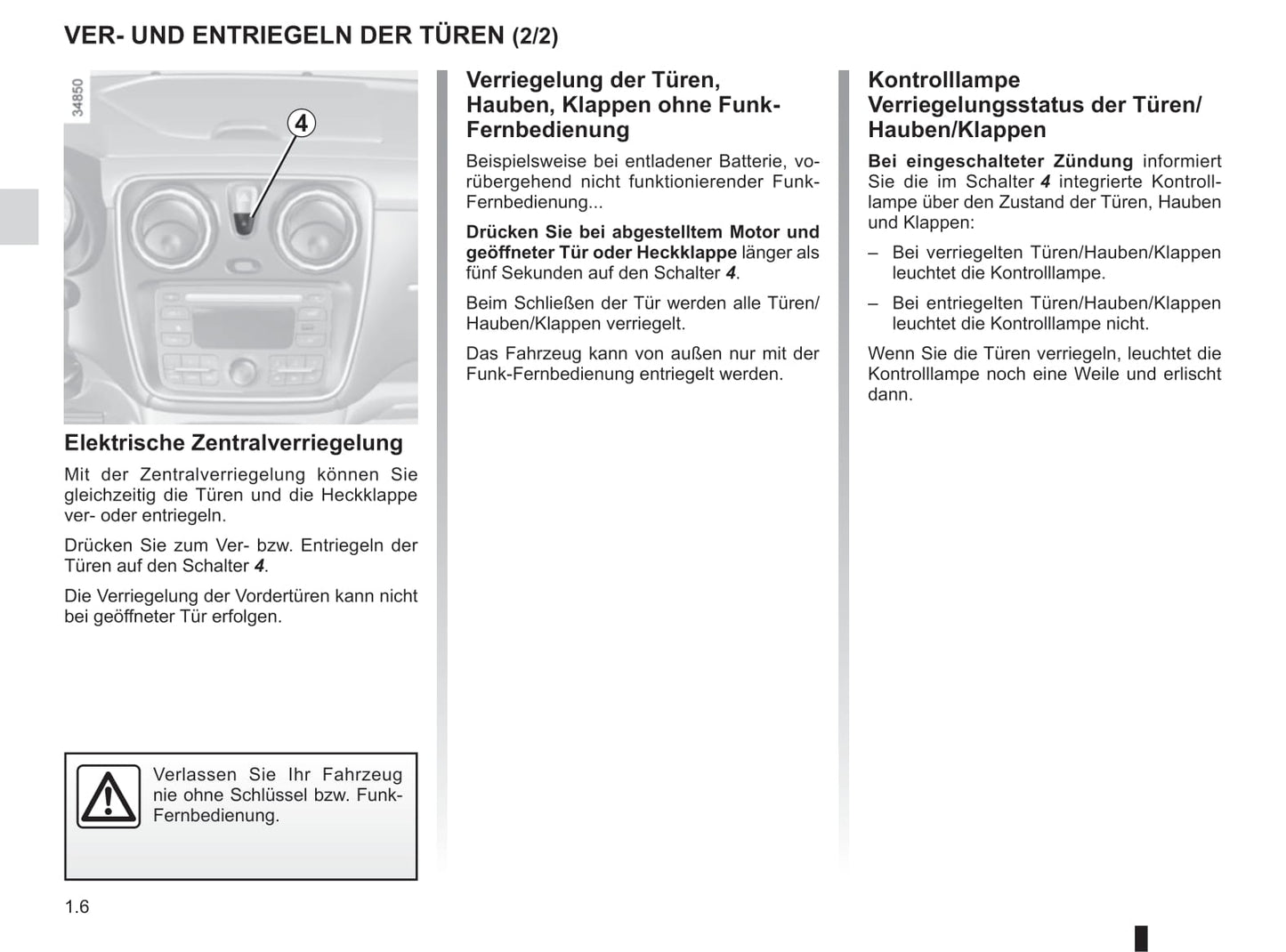 2012-2018 Dacia Lodgy Gebruikershandleiding | Duits