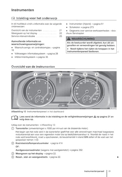 2012-2017 Volkswagen Golf Bedienungsanleitung | Niederländisch