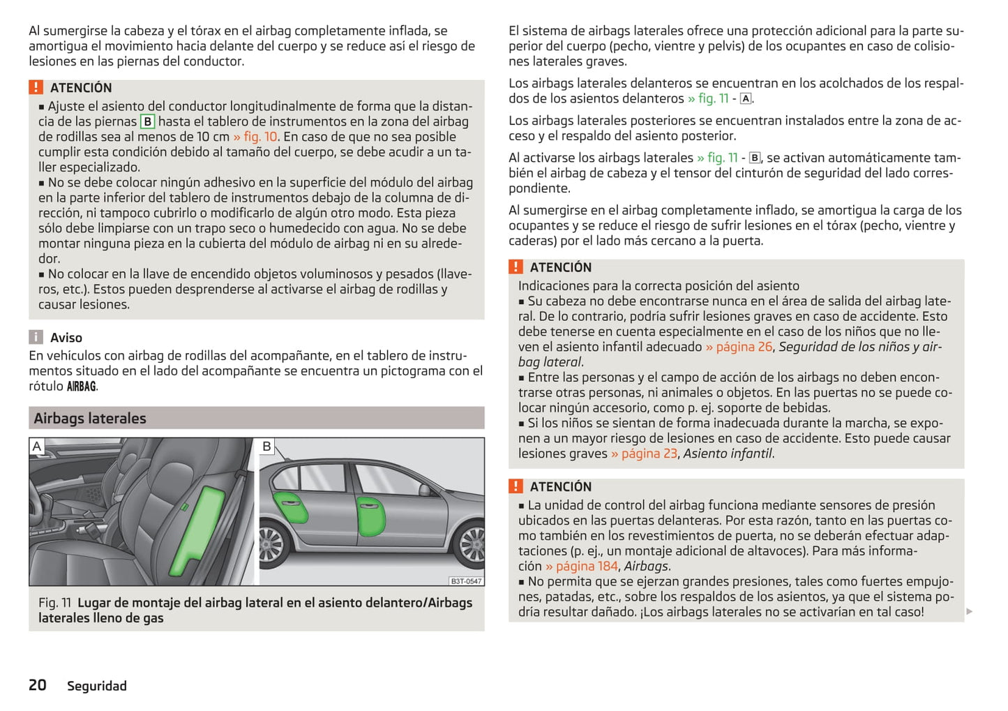 2014-2015 Skoda Superb Owner's Manual | Spanish