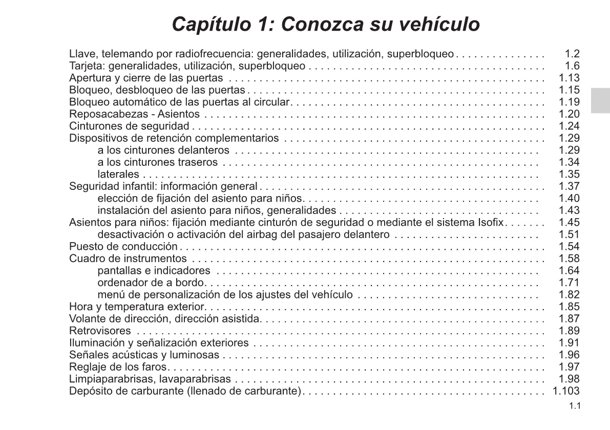 2021-2023 Renault Arkana Manuel du propriétaire | Espagnol