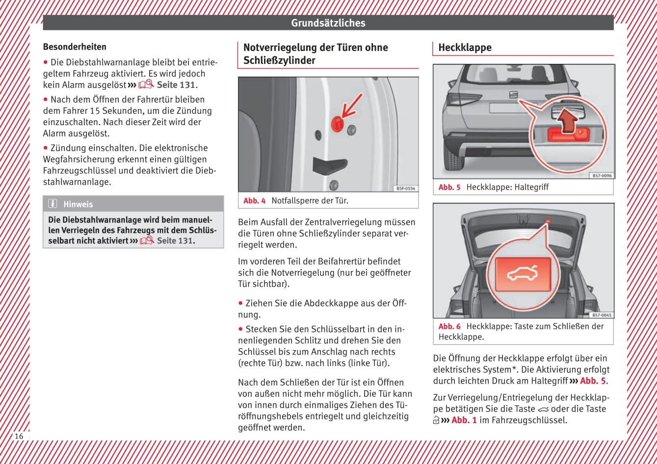 2016-2017 Seat Ateca Gebruikershandleiding | Duits