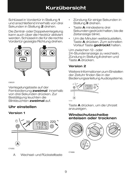 2002-2007 Ford Tourneo Connect / Transit Connect Manuel du propriétaire | Allemand