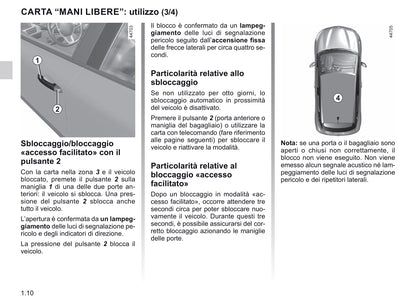 2019-2021 Renault Clio Manuel du propriétaire | Italien