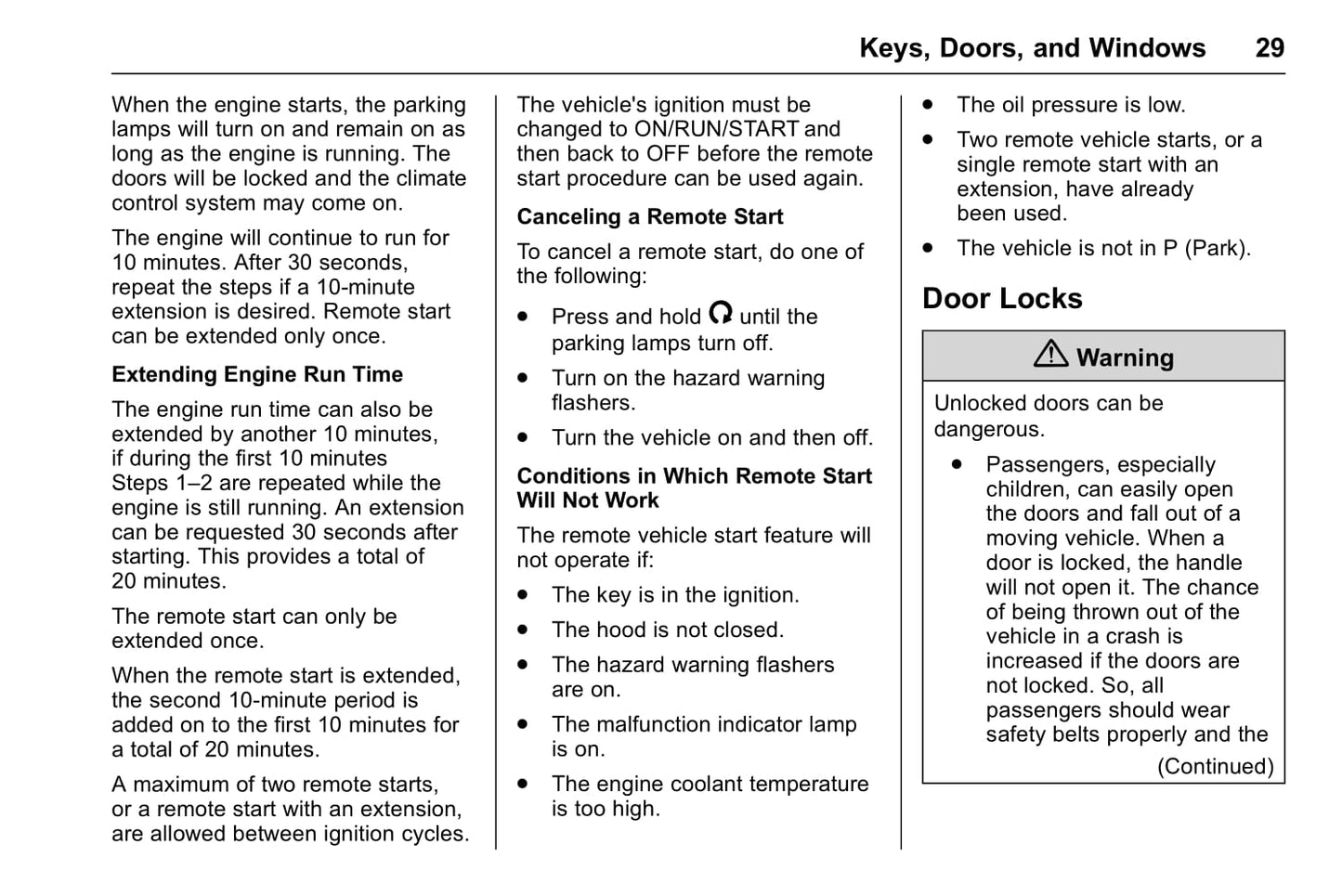 2016 Chevrolet Trax Owner's Manual | English