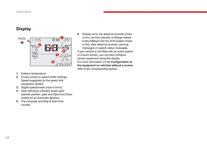 2016-2017 Citroën C3 Gebruikershandleiding | Engels