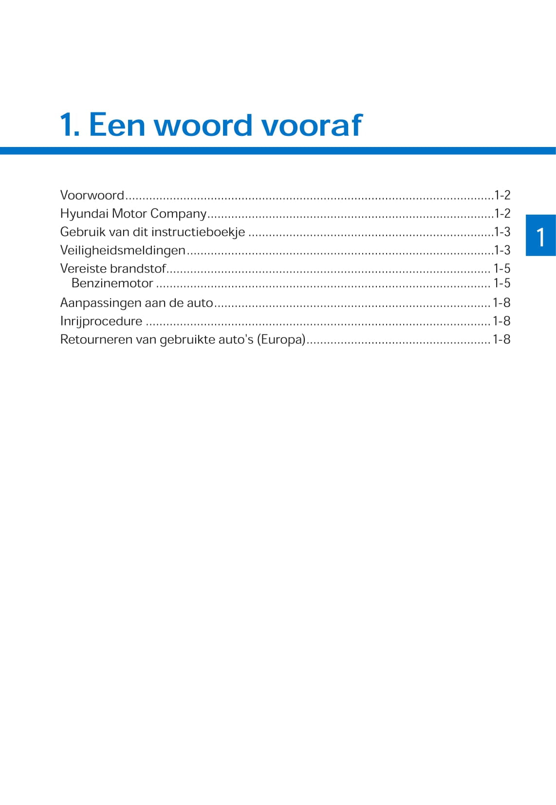 2020-2021 Hyundai i10 Gebruikershandleiding | Nederlands