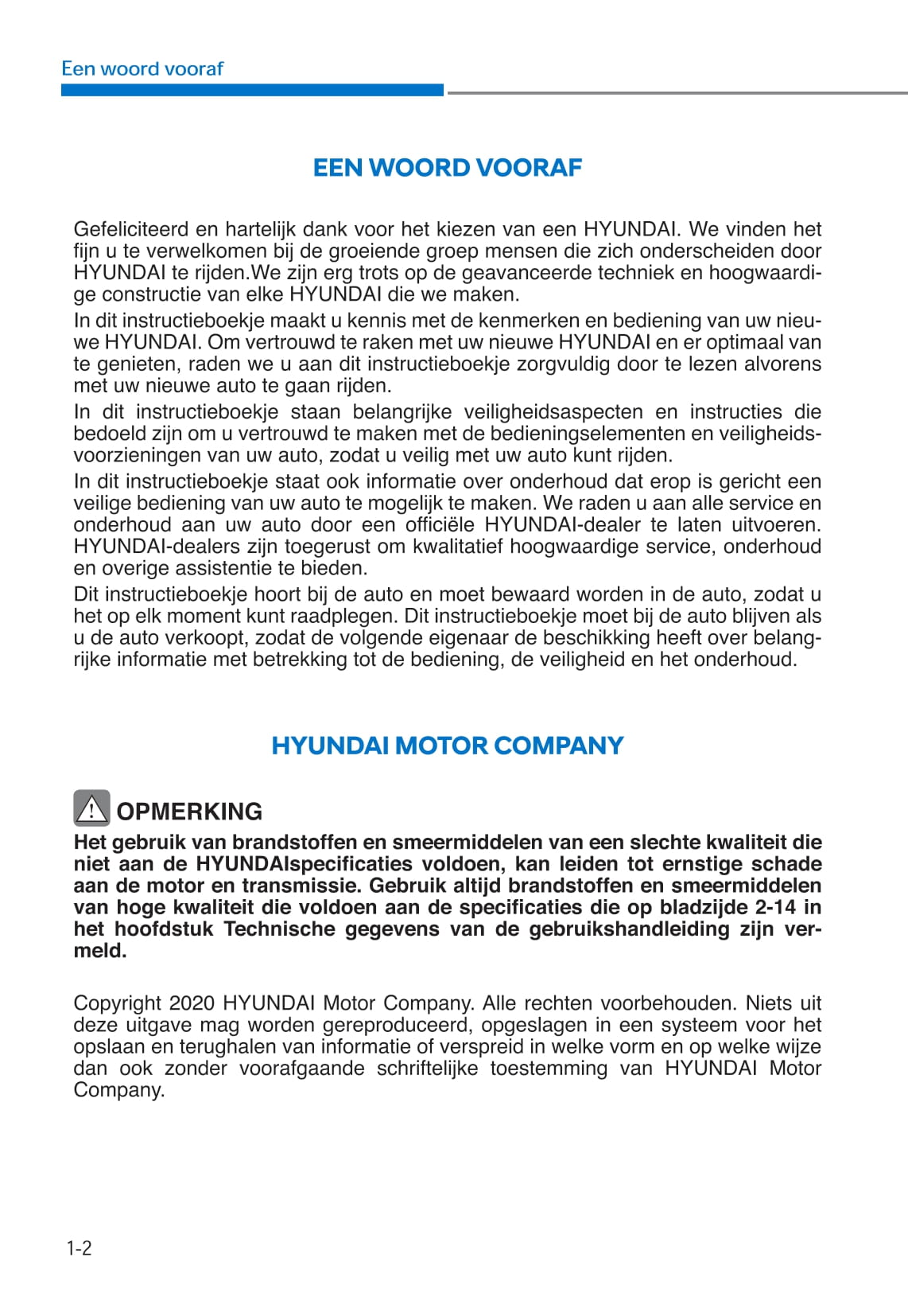 2020-2021 Hyundai i10 Gebruikershandleiding | Nederlands