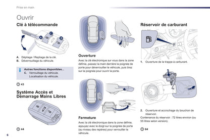 2016-2017 Peugeot 508/508 RXH Manuel du propriétaire | Français