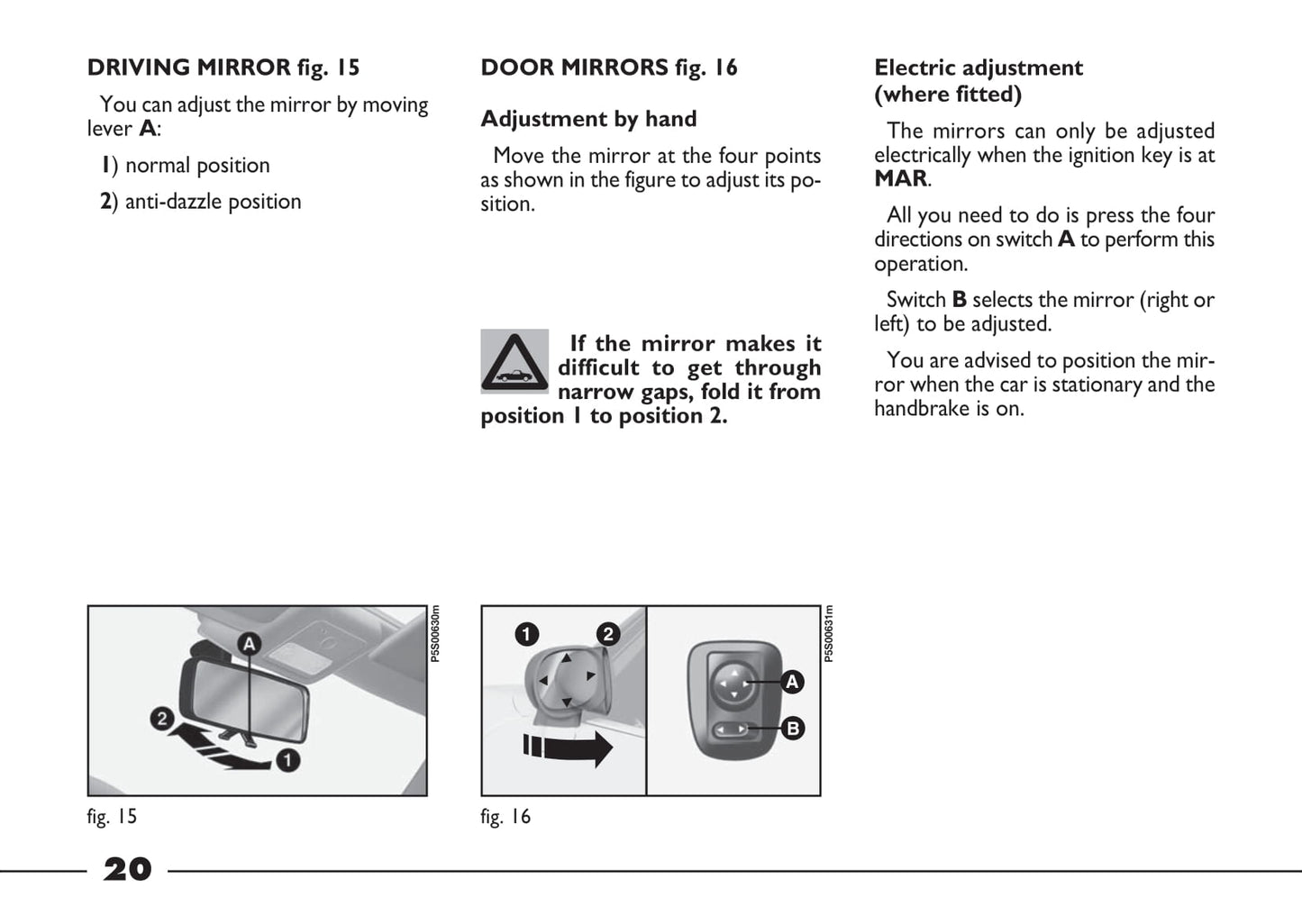 2003-2004 Fiat Barchetta Bedienungsanleitung | Englisch