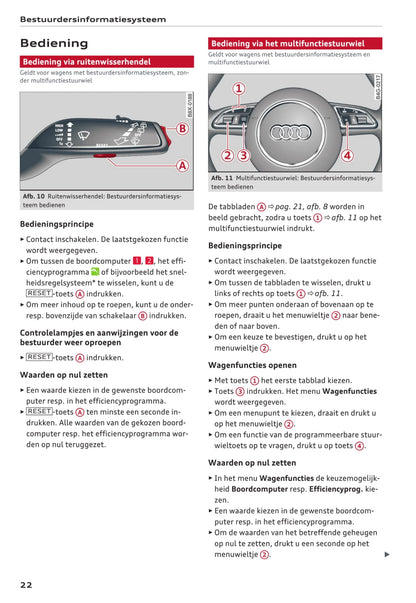 2015-2018 Audi A1/A1 Sportback/S1/S1 Sportback Owner's Manual | Dutch