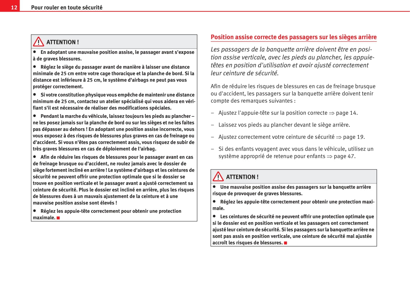 2006-2009 Seat Altea XL Manuel du propriétaire | Français