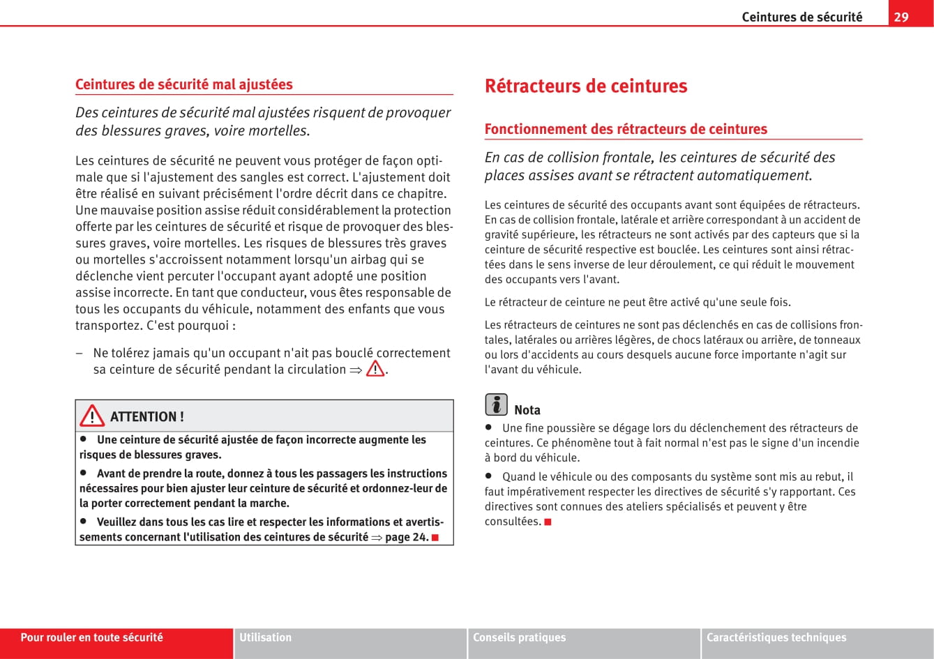 2006-2009 Seat Altea XL Manuel du propriétaire | Français