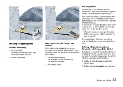 2009-2013 Porsche Panamera Manuel du propriétaire | Anglais