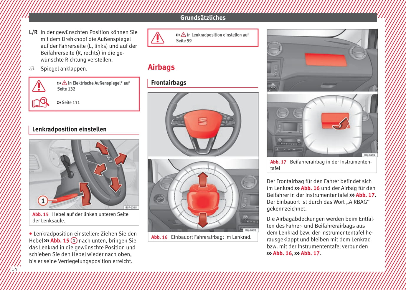 2015-2017 Seat Ibiza Gebruikershandleiding | Duits