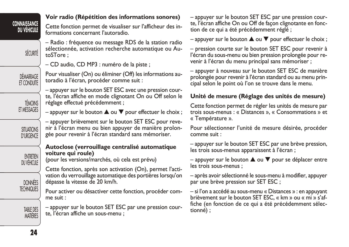 2012-2013 Fiat Doblò Bedienungsanleitung | Französisch