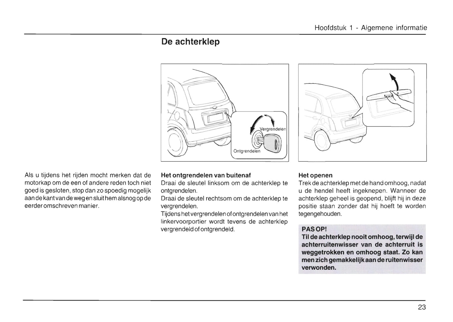 2004-2009 Daihatsu Trevis Manuel du propriétaire | Néerlandais