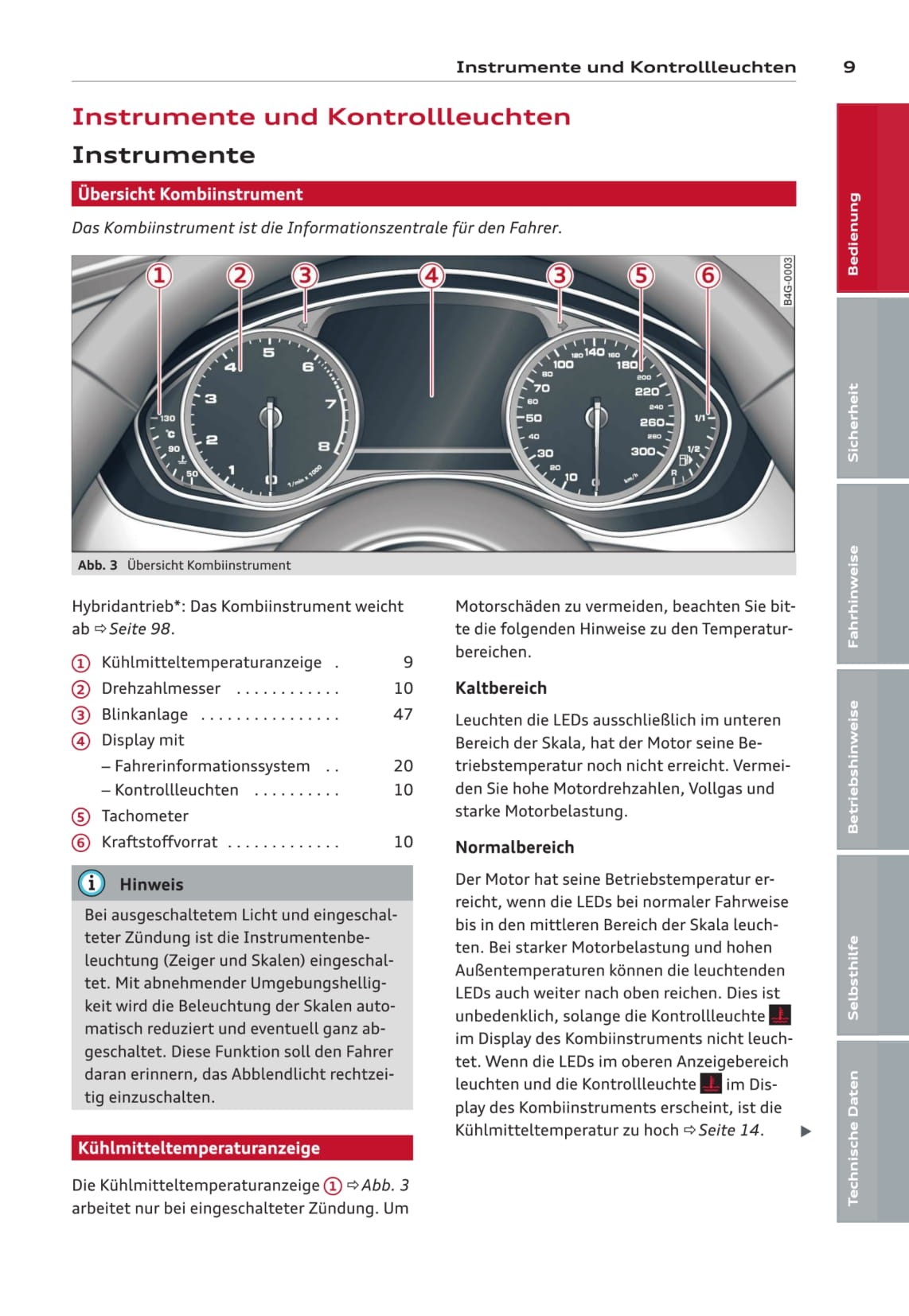 2012-2014 Audi A6/S6 Bedienungsanleitung | Deutsch