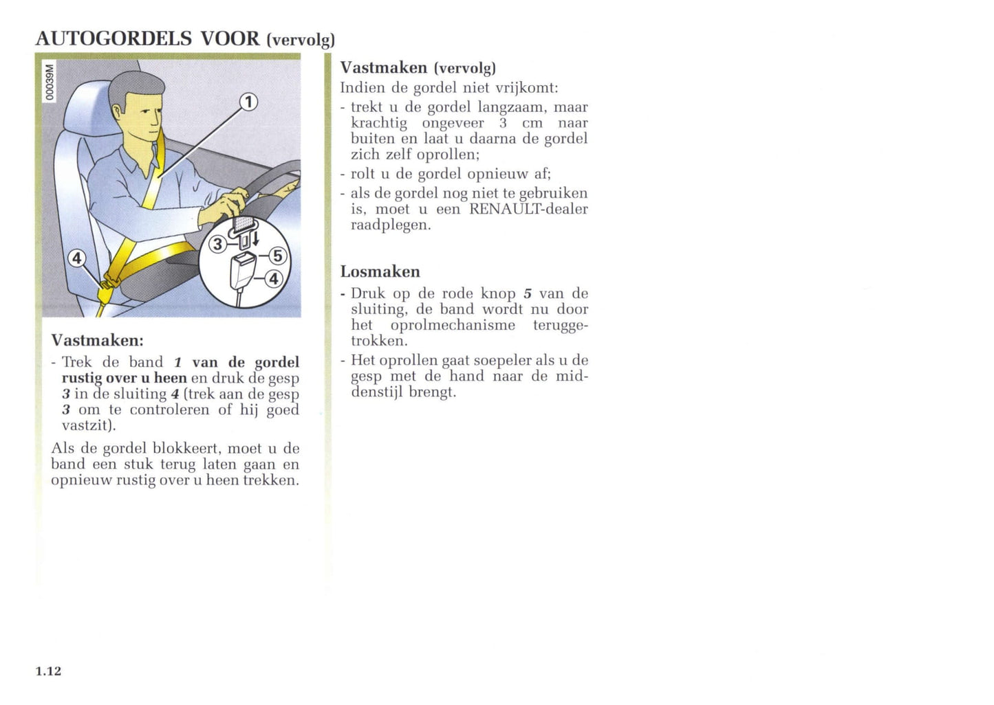 2001-2003 Renault Avantime Manuel du propriétaire | Néerlandais