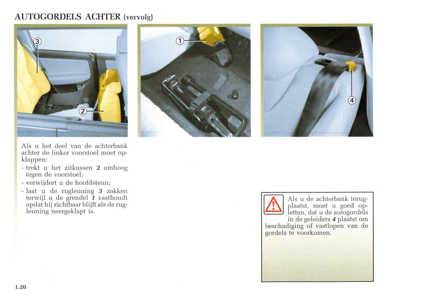 2001-2003 Renault Avantime Manuel du propriétaire | Néerlandais