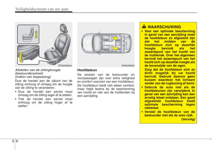 2015-2017 Kia Picanto Manuel du propriétaire | Néerlandais