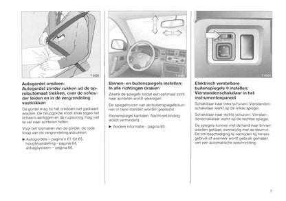 1998-2004 Opel Frontera Owner's Manual | Dutch