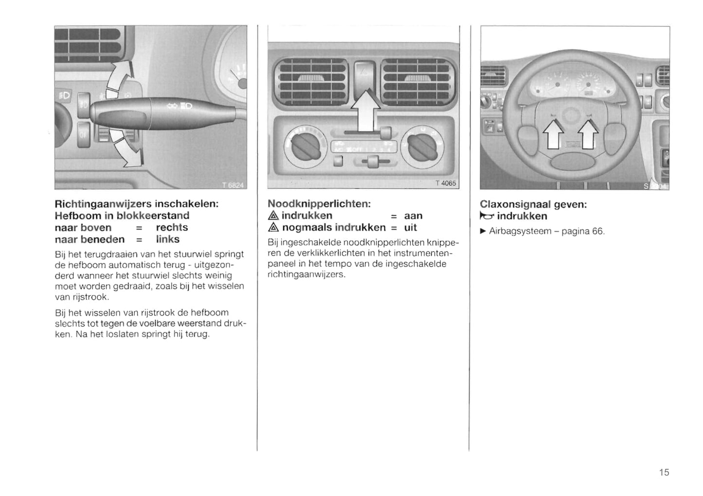 1998-2004 Opel Frontera Owner's Manual | Dutch