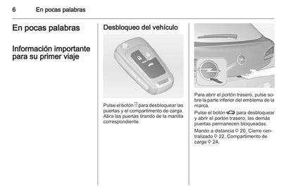 2012 Opel Astra GTC Owner's Manual | Spanish